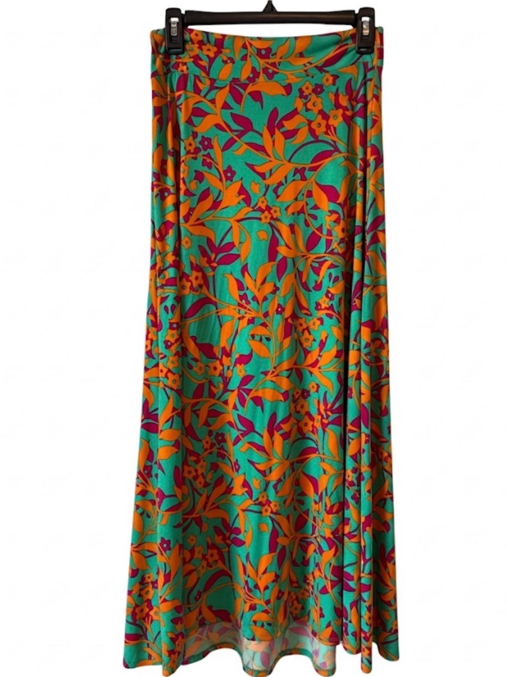 Women’s Boho Tropical Maxi Skirt
